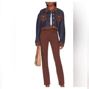 WeWoreWhat Brown Denim. Size 31